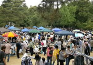 服部緑地ガレージセール