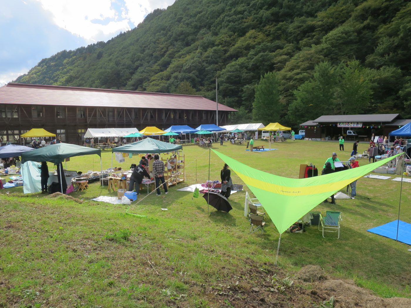 黒川ふるさと祭り フリーマーケット