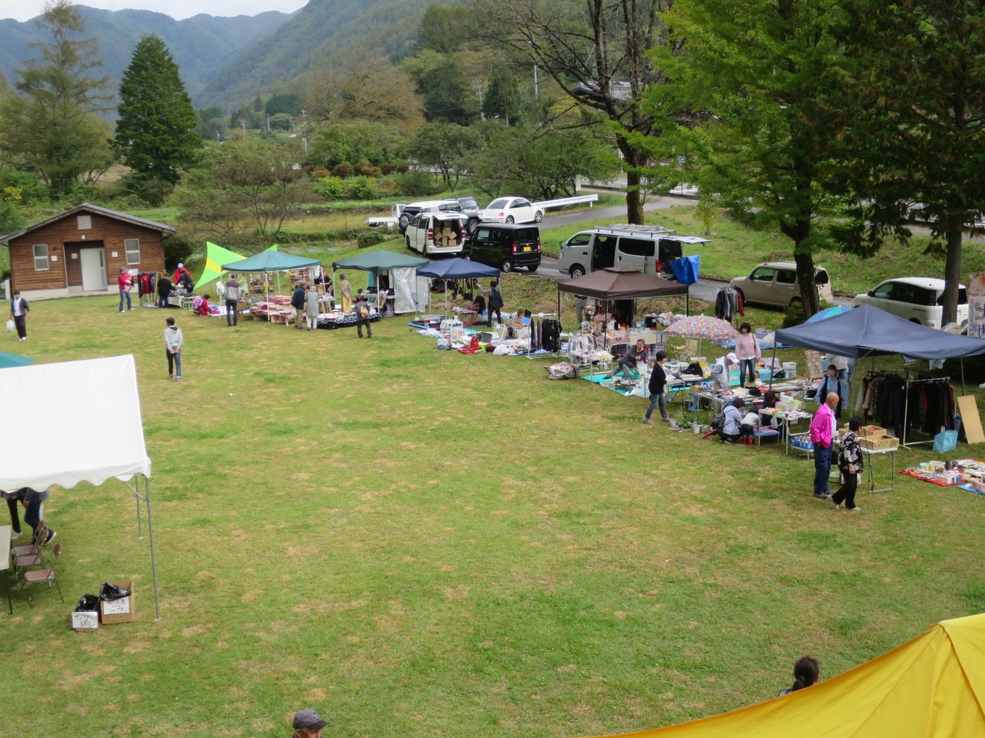 黒川ふるさと祭り フリーマーケット
