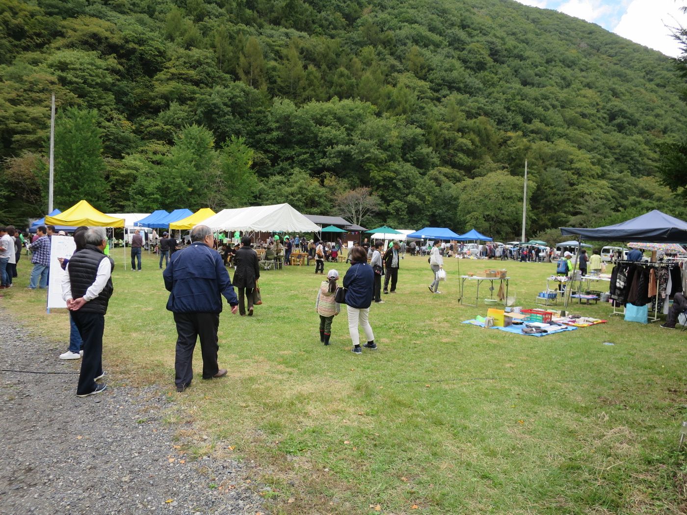 黒川ふるさと祭り フリーマーケット