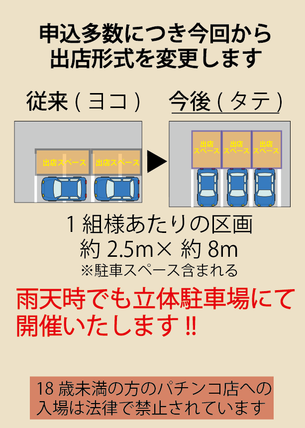 【出店料無料】初心者歓迎のフリマ@平塚【11/23-11/24】