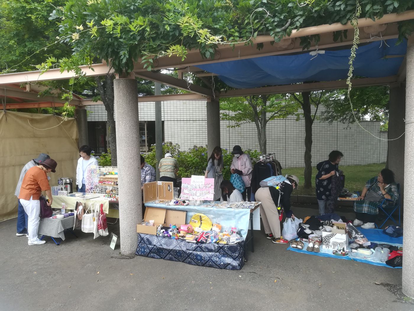 【第二回新さっぽろ夏まつり】フリーマーケット