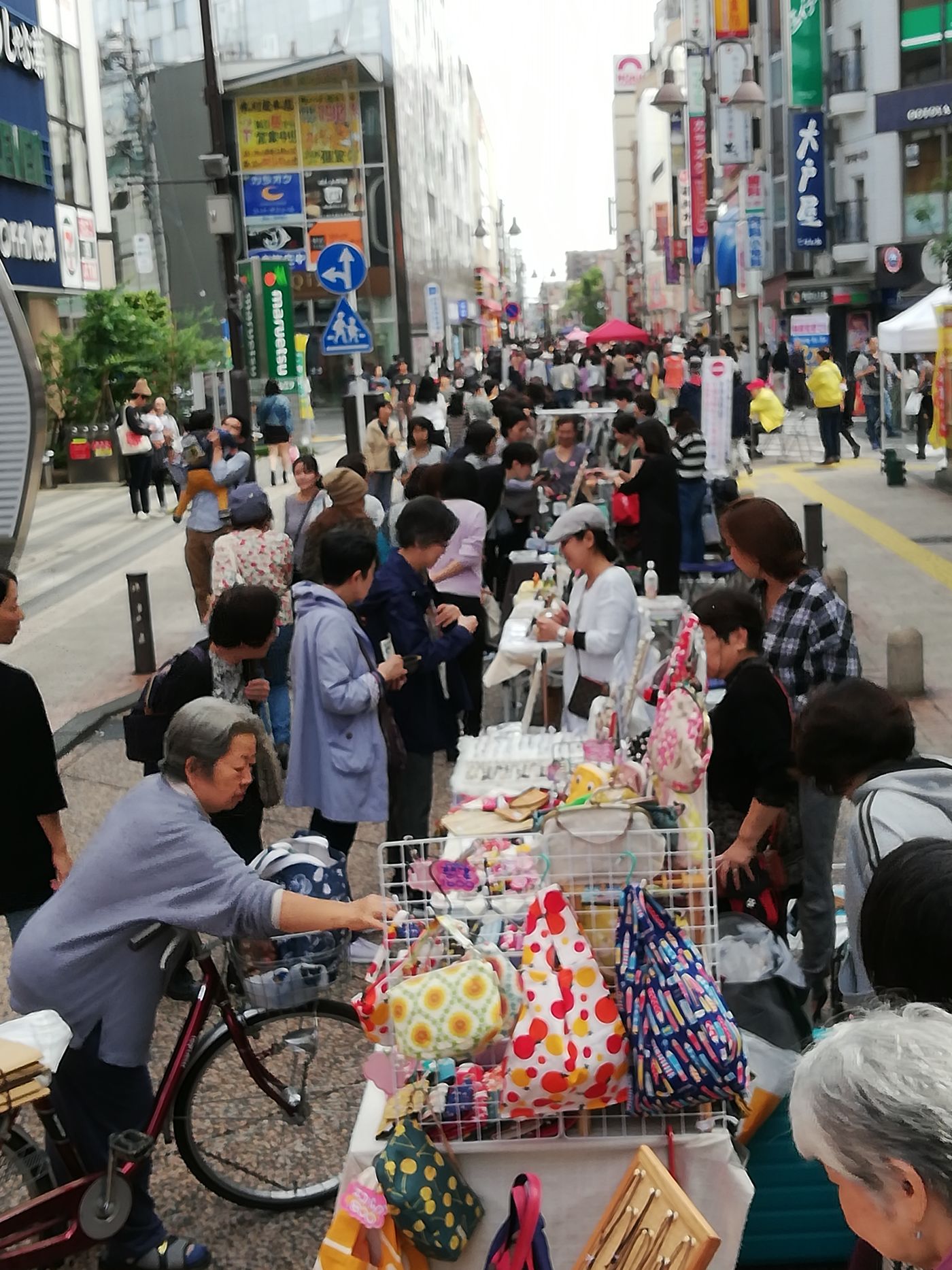 ◆溝口駅前商店街・手作り市
