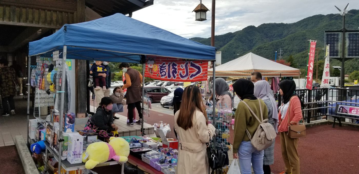 【GW】道の駅 日義木曽駒高原 フリーマーケット