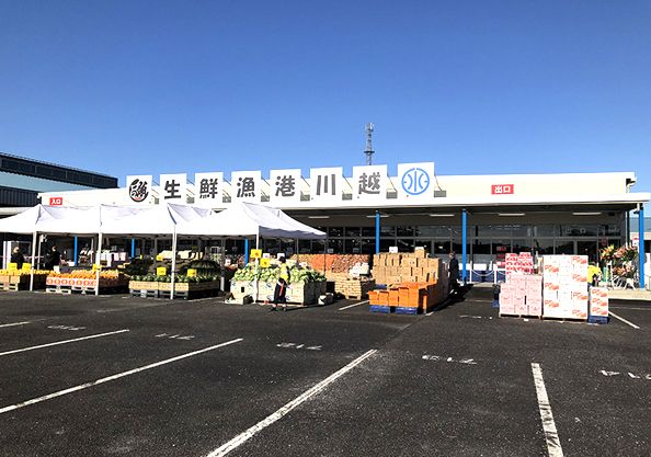 川越市場 駐車場
