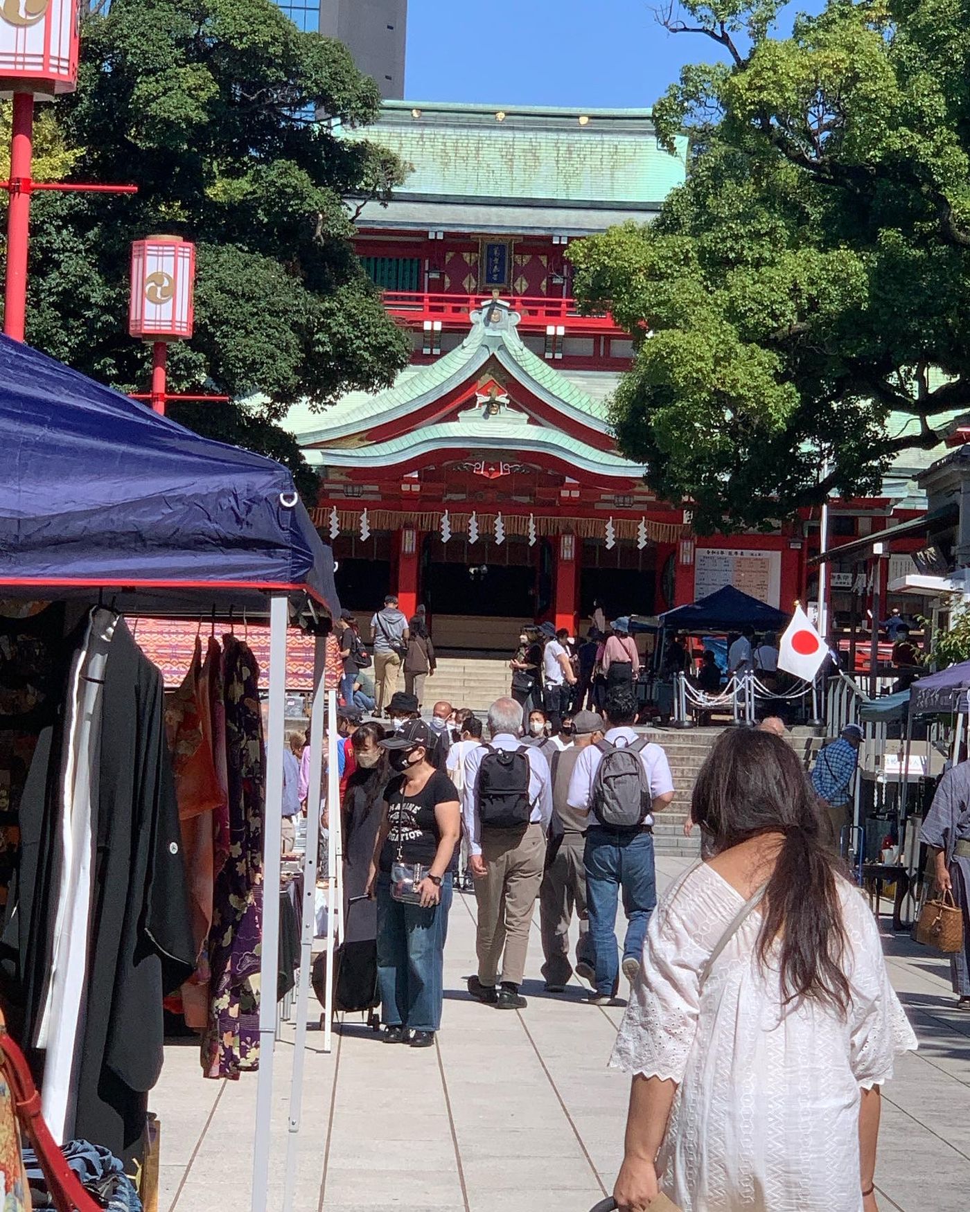 富岡八幡宮骨董市