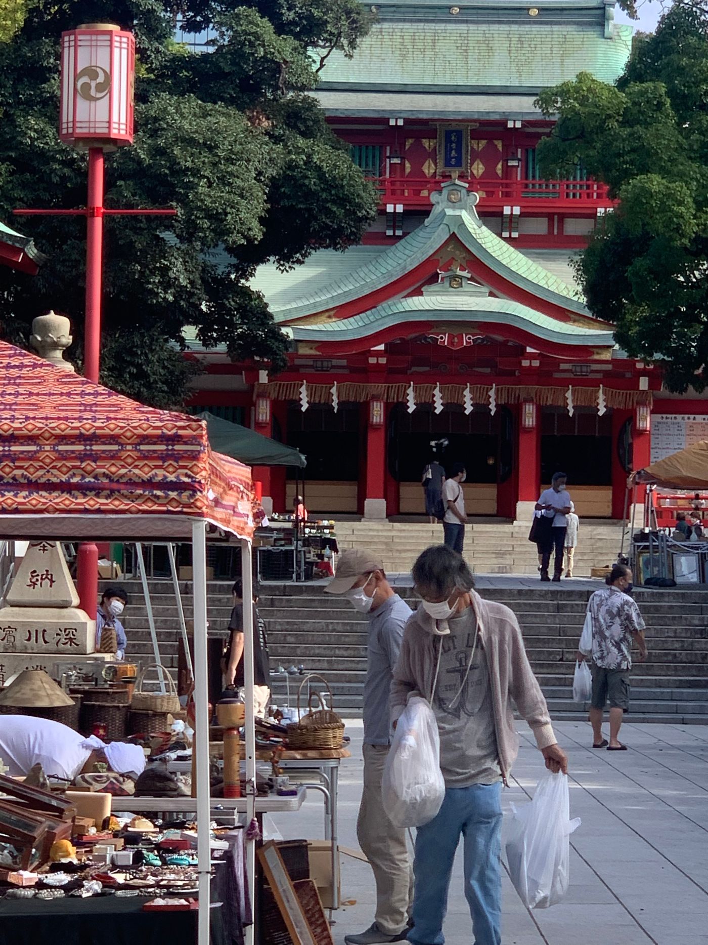富岡八幡宮骨董市