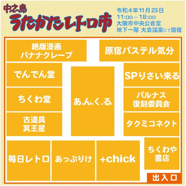 第14回 中之島うたかたレトロ市