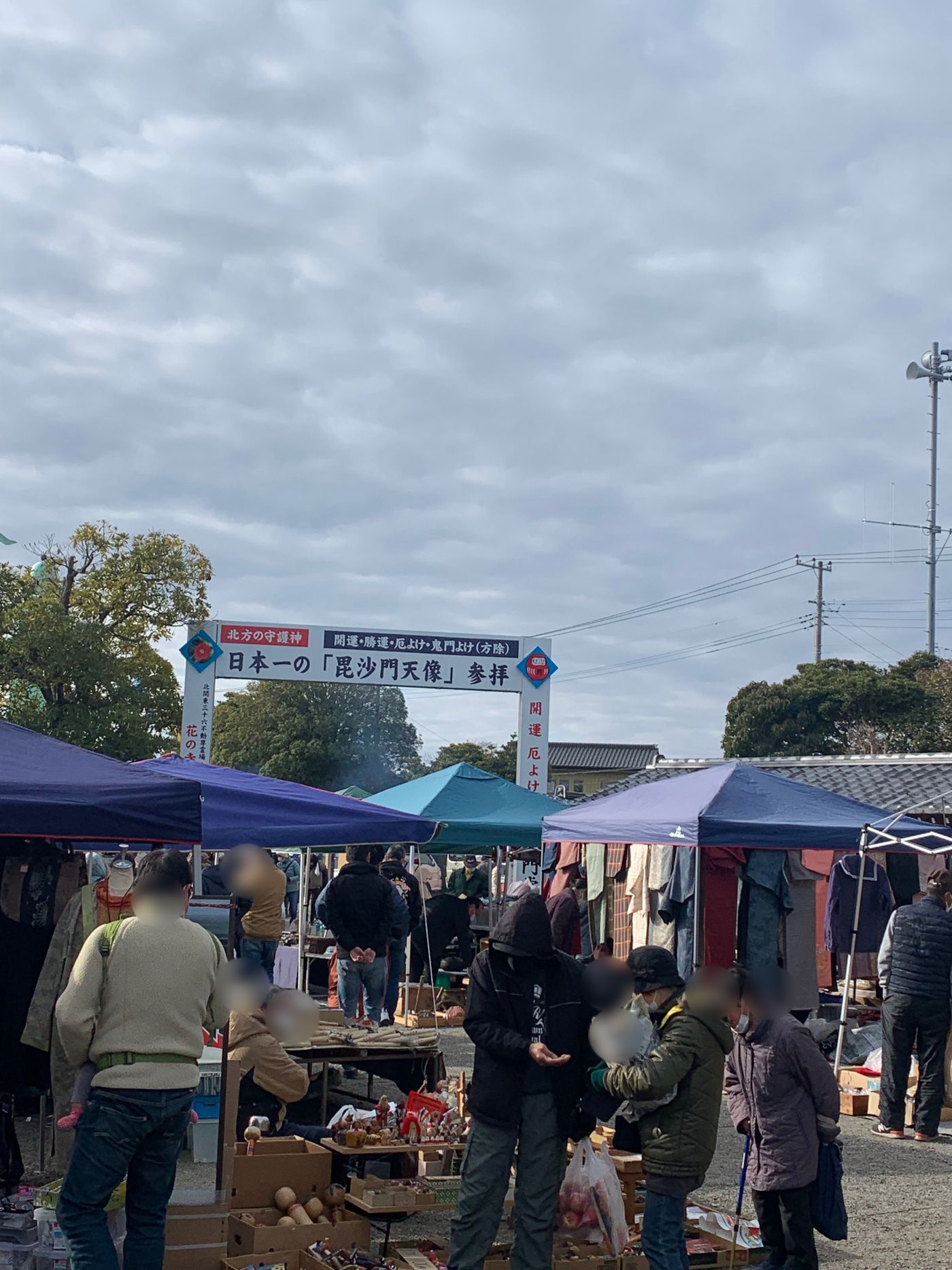 那珂市一乗院境内　骨董市＆フリーマーケット