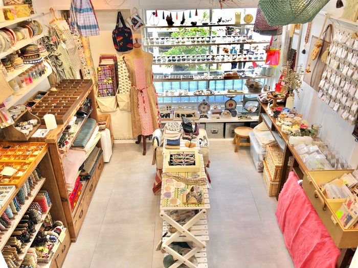 手芸素材のフリーマーケット