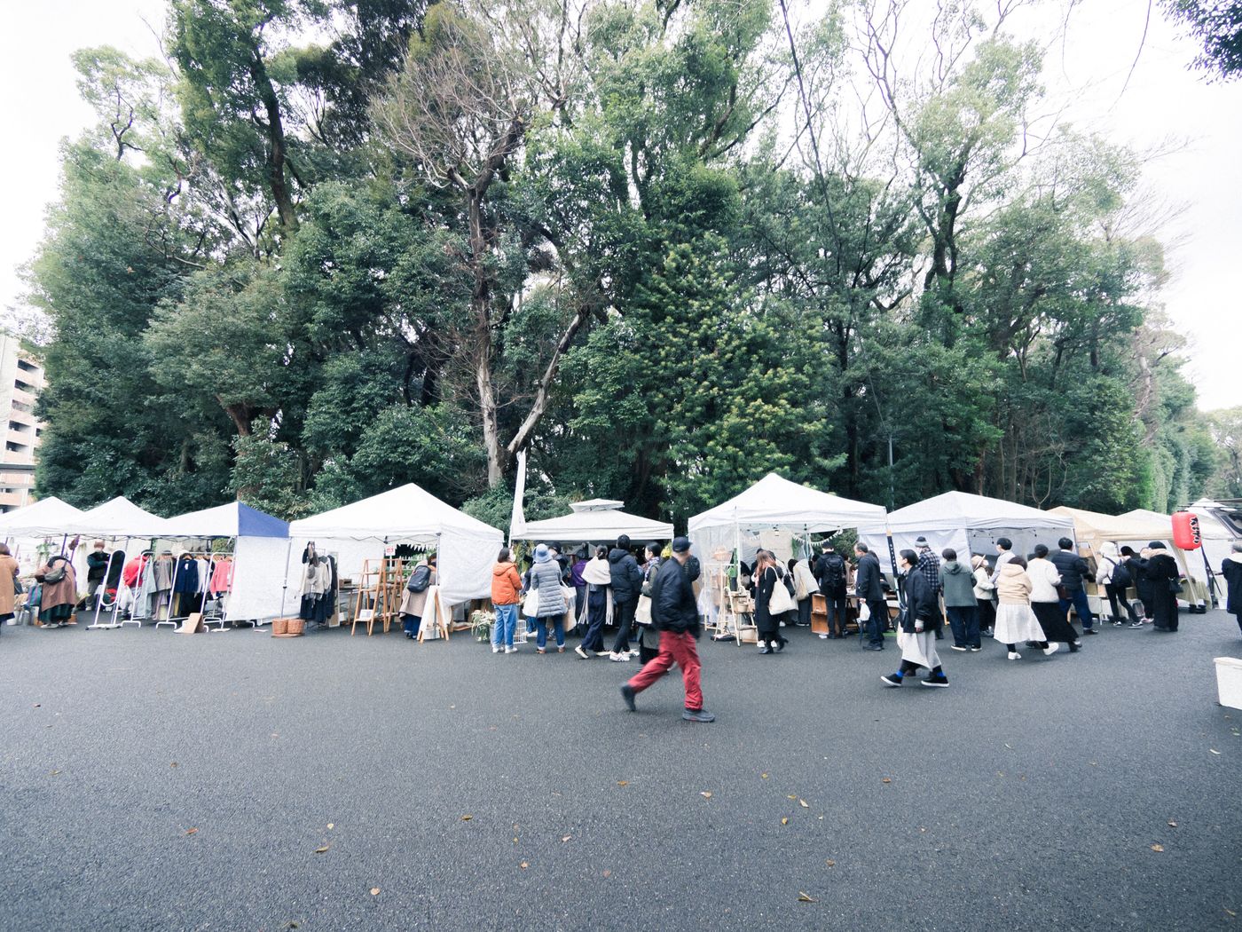 護国神社　蚤の市