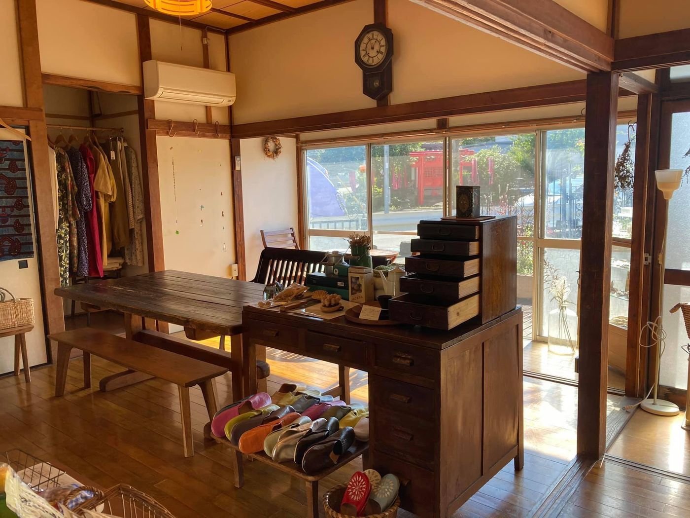入間市一軒家カフェ イルパライソのフリーマーケット