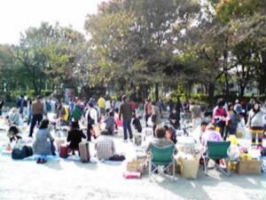 川崎等々力緑地公園フリーマーケット