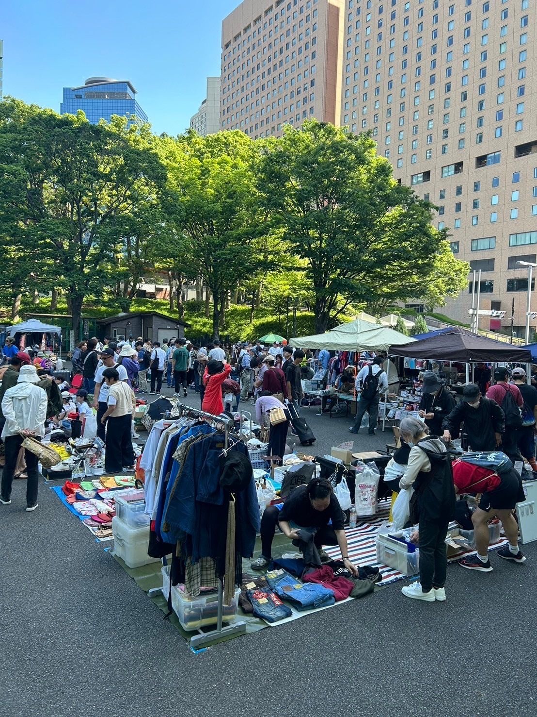 新宿中央公園フリーマーケット