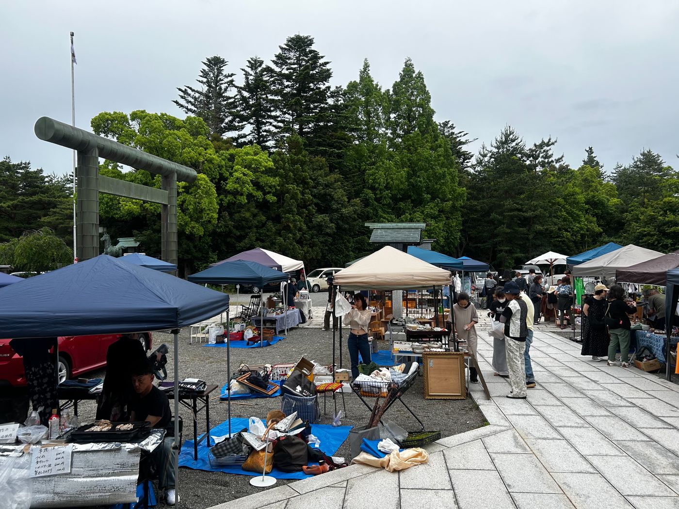 ～神社のマルシェ～石川護國神社　蚤の市