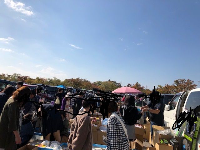 越谷しらこばと水上公園フリーマーケット