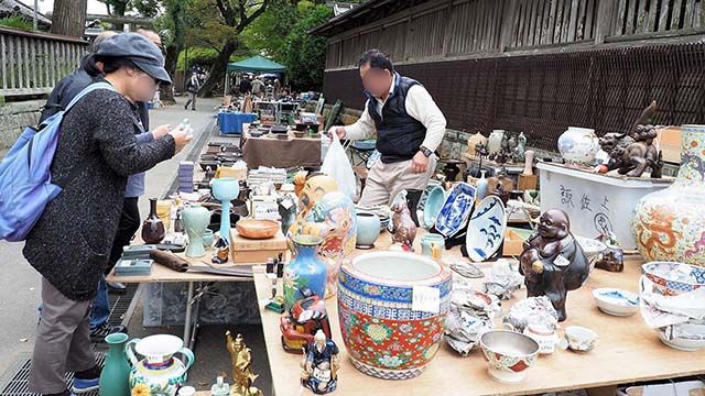 小江戸佐原の骨董市
