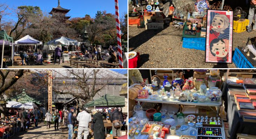 あんてぃーく市と手作り市