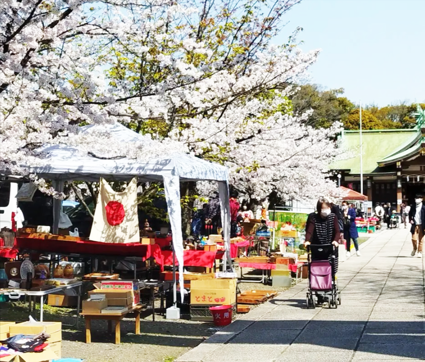 大阪護国神社『日の丸マーケット』