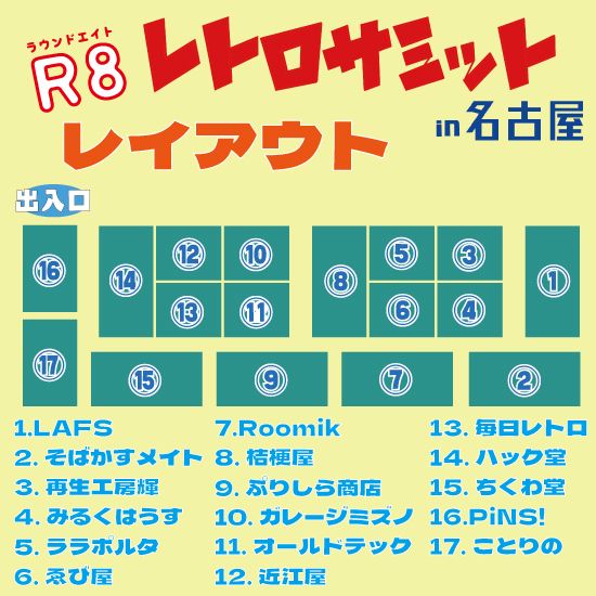R8 レトロサミット in 名古屋