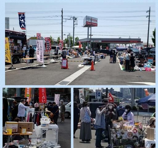 おしゃれ市場 in JA八千代 屋外駐車場