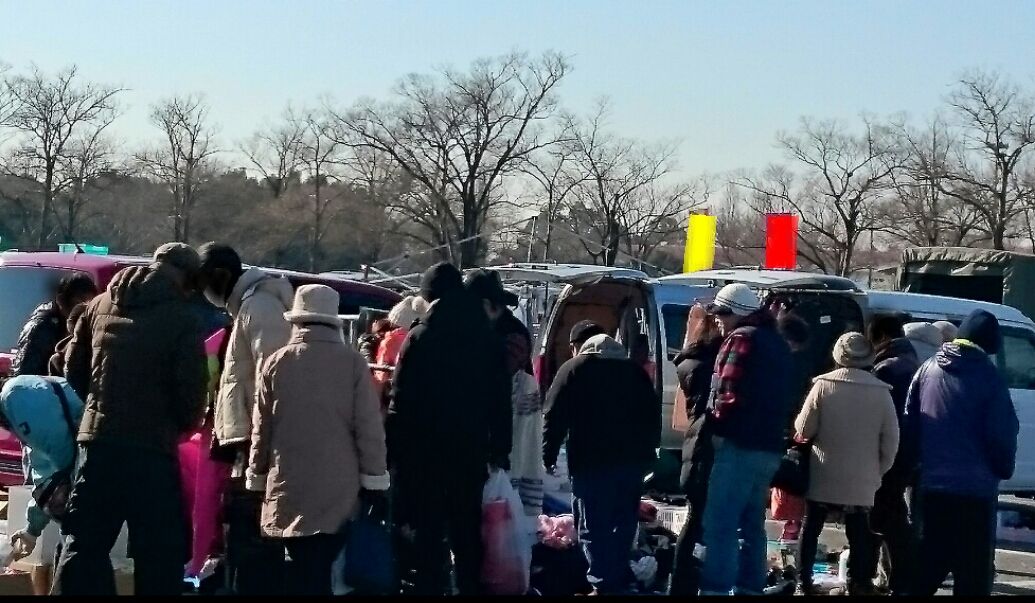 越谷しらこばと水上公園フリーマーケット