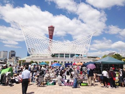 神戸市　メリケンパーク広場