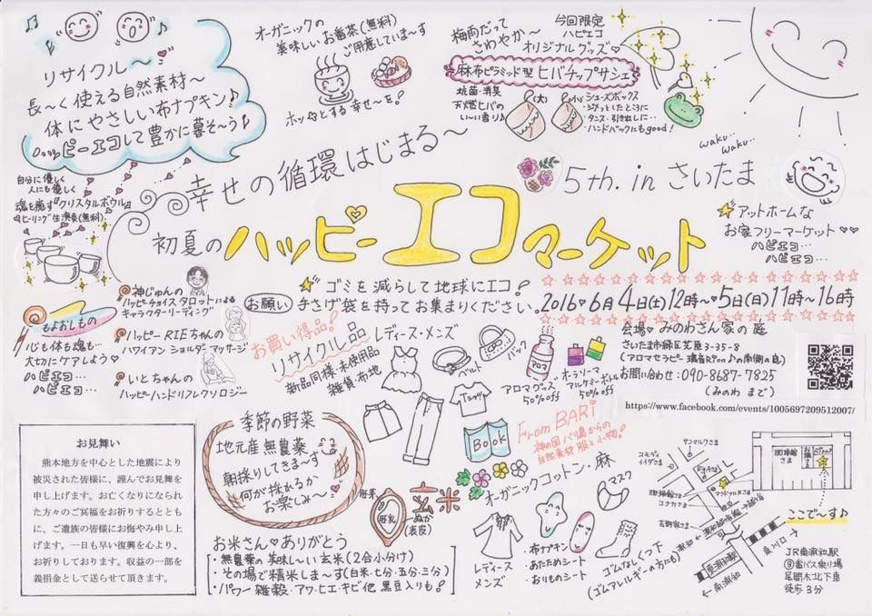 初夏のハッピーエコマーケット 5th inさいたま