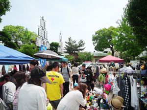 にぎわいフリーマーケット&伝統文化in高浜神社