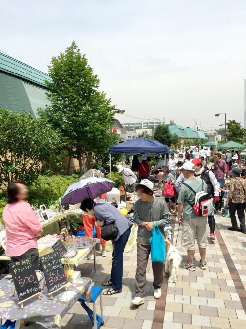 ☆横浜「反町駅前フェスタ」東横フラワー緑道