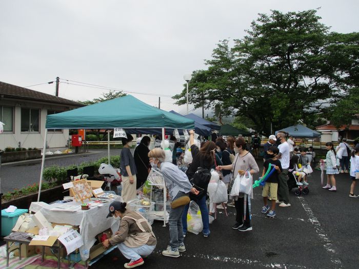 美祢市お福公民館まつりフリーマーケット