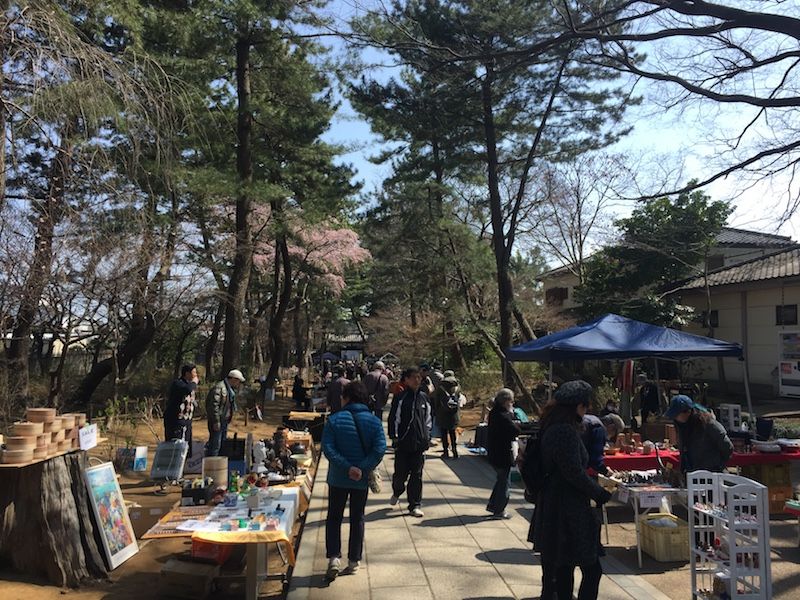 あんてぃーく市と手作り市