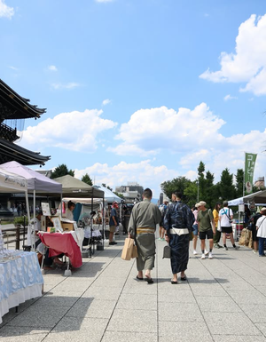 POP×STEP Market　in お東さん広場
