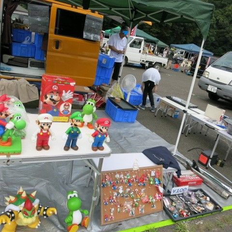 夏の村田町フリーマーケット