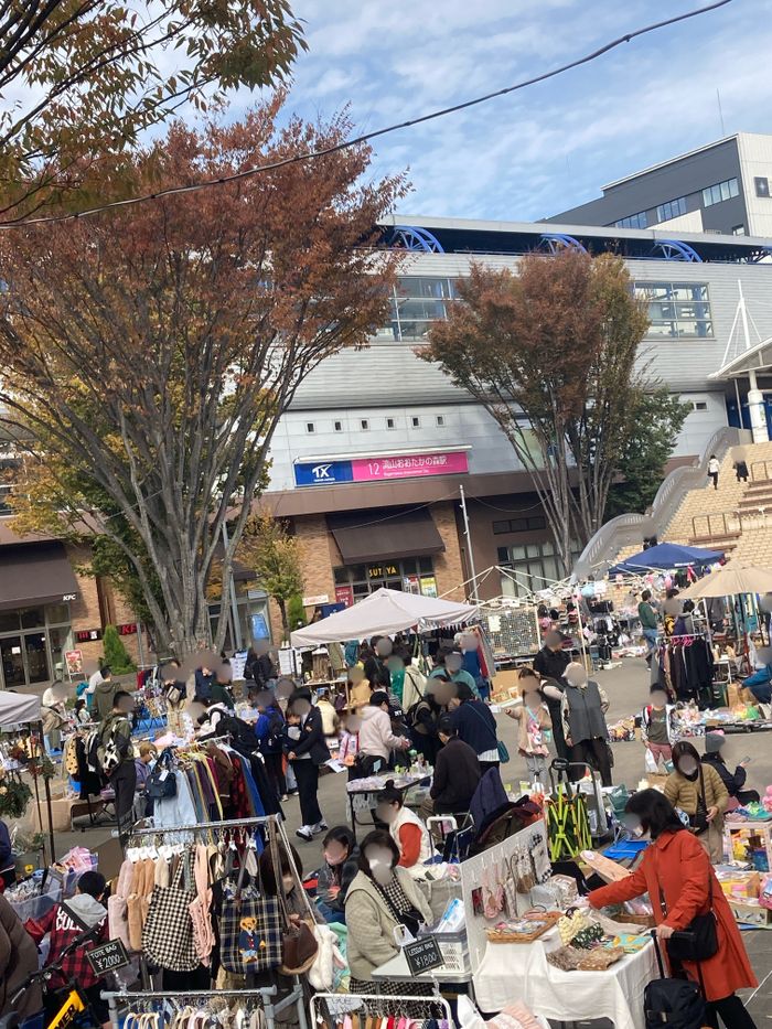 ◎「流山おおたかの森駅前広場」フリーマーケット◎