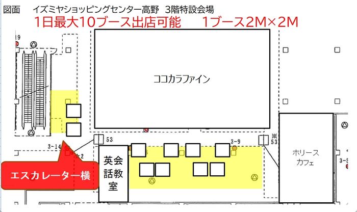 イズミヤショッピングセンター高野　たかの手作り市