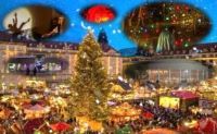 夢の手づくり市 × 月灯りのクリスマスマーケット