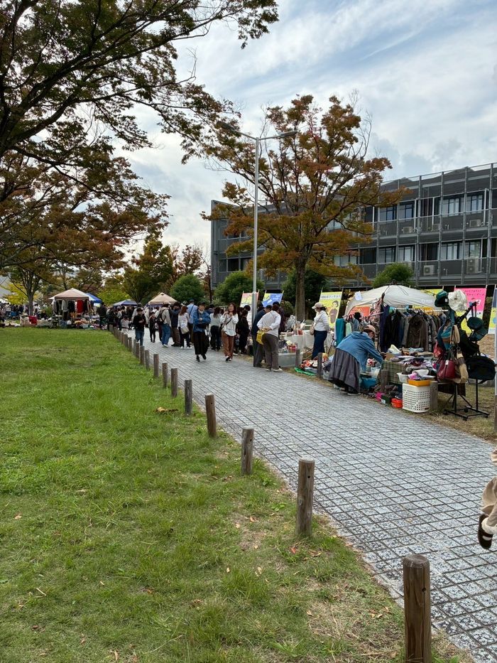 大学祭で行われるエコなフリーマーケット ～第78回白鷺祭eco_market～