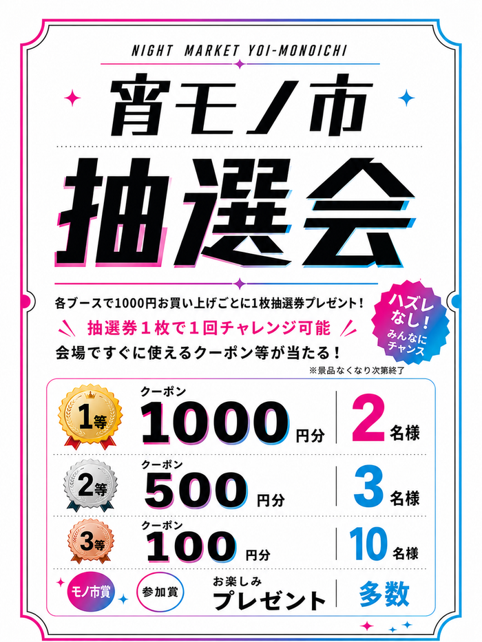 ナイトマーケット　宵モノ市