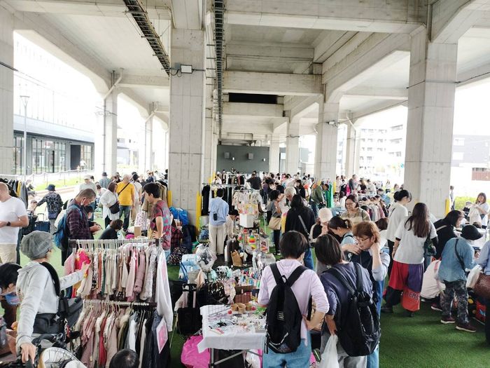 ◆ゆめが丘ソラトス１Ｆ高架下広場（フリマ＆手作り市）