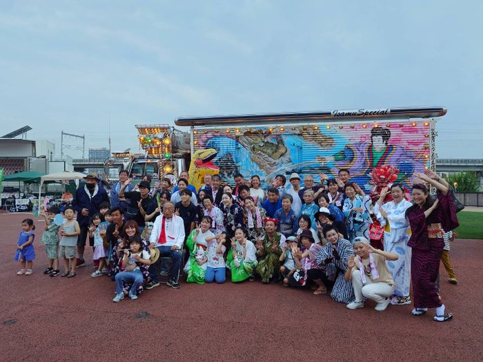 しながわ中央公園ヘリポート広場 盆踊