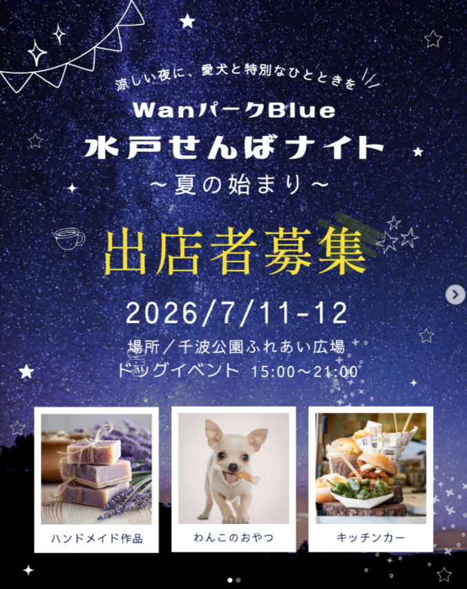 WanパークBlue　水戸せんばナイト　～夏の始まり～