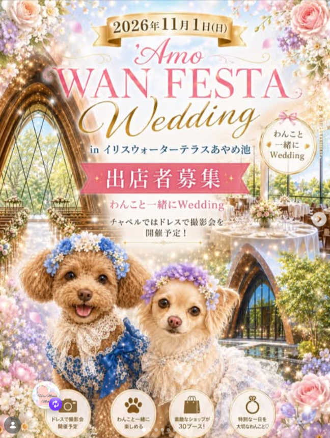 'Amo WAN FESTA Wedding in イリスウォーターテラスあやめ池