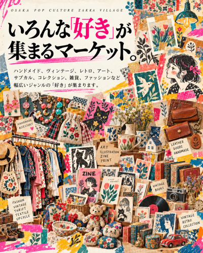 大阪ポップカルチャー雑貨村 in 大阪市中央公会堂