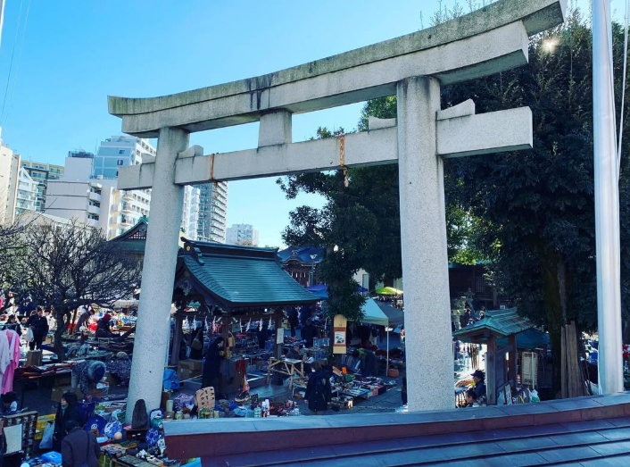 【骨董・蚤の市】町田天満宮がらくた骨董市