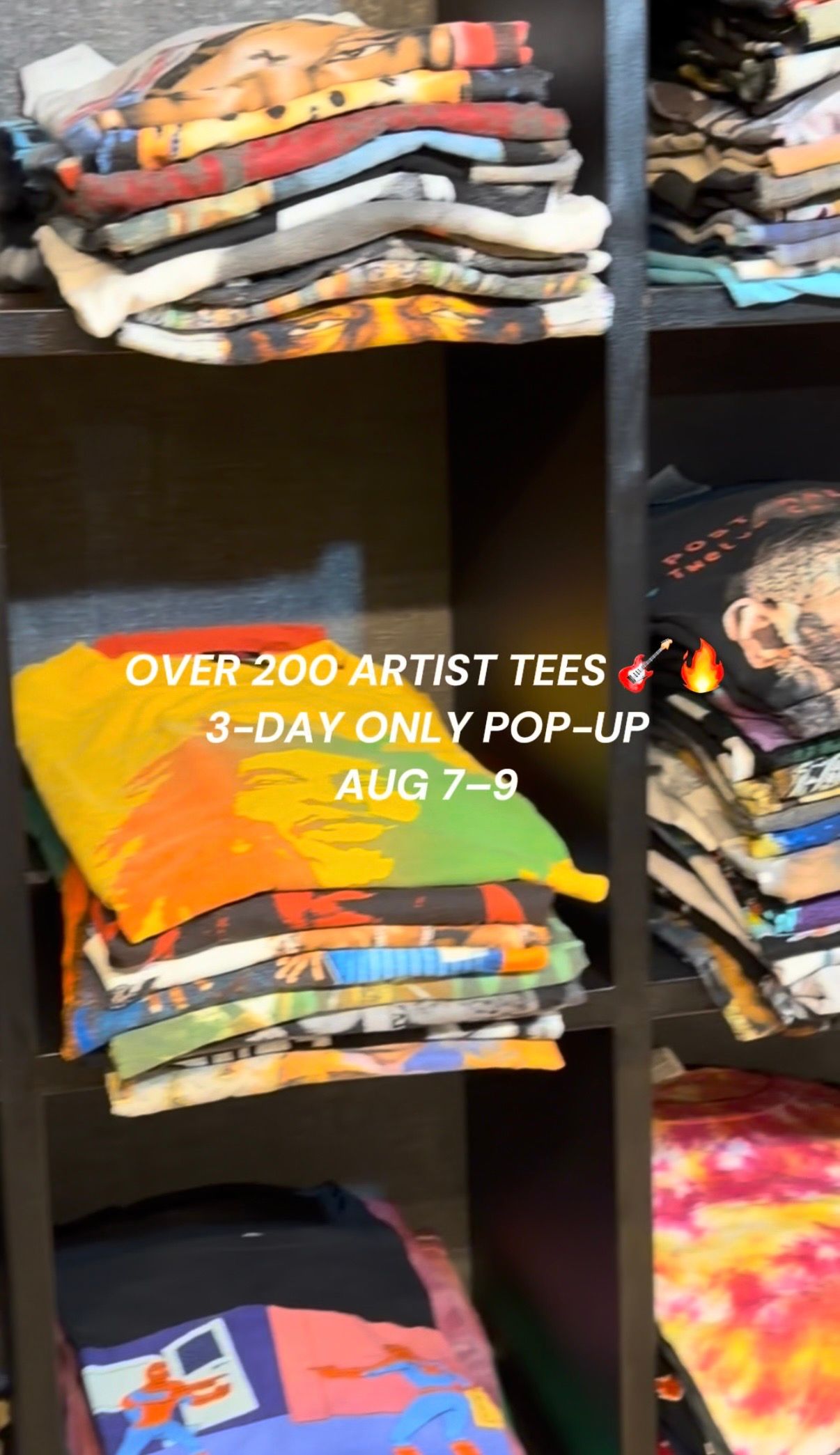 古着Tシャツ300枚越え出店！in渋谷