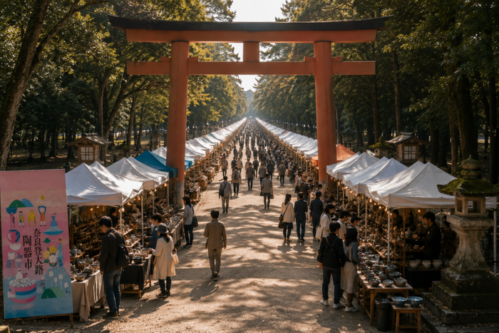 奈良陶器市IN春日大社