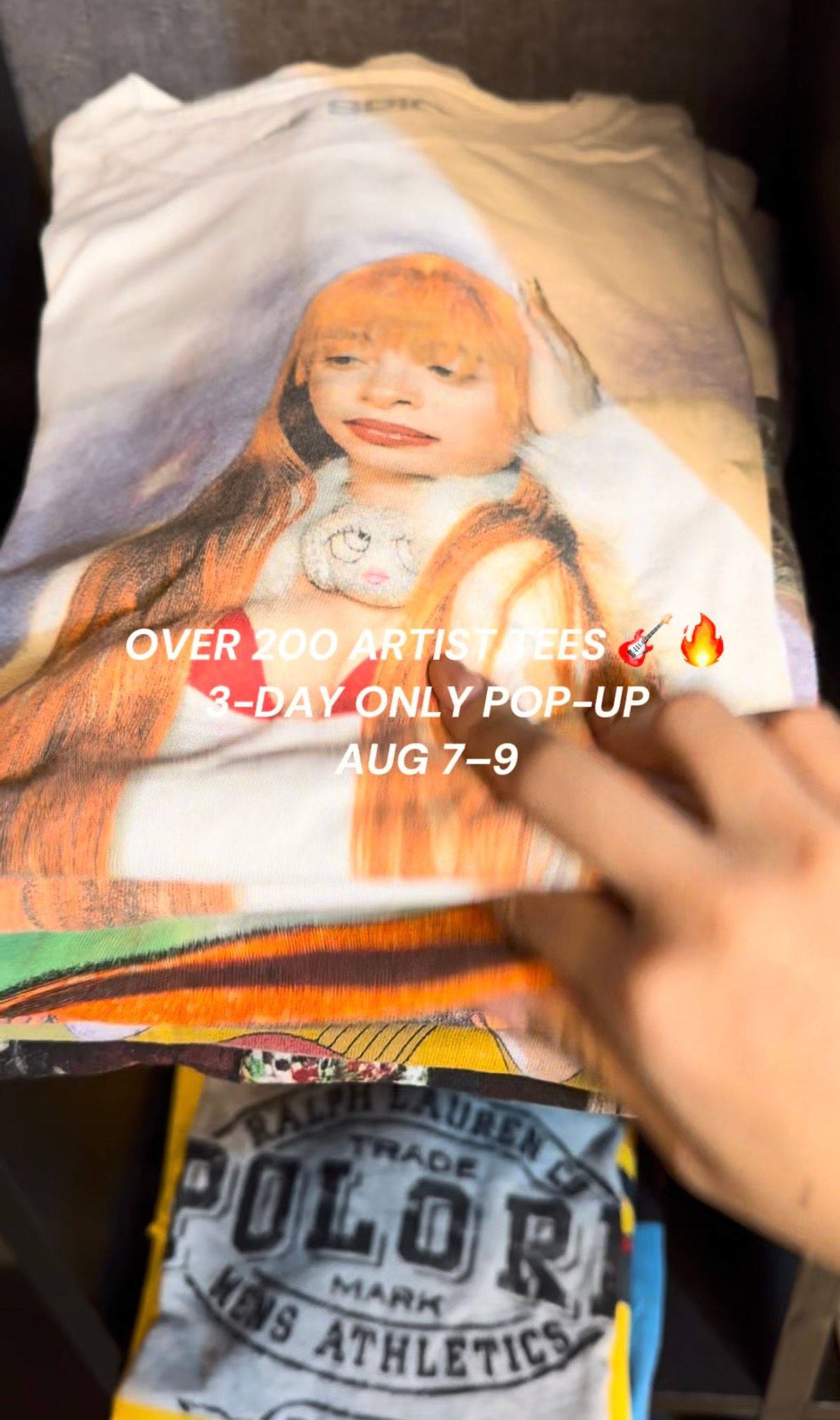 古着Tシャツ300枚越え出店！in渋谷