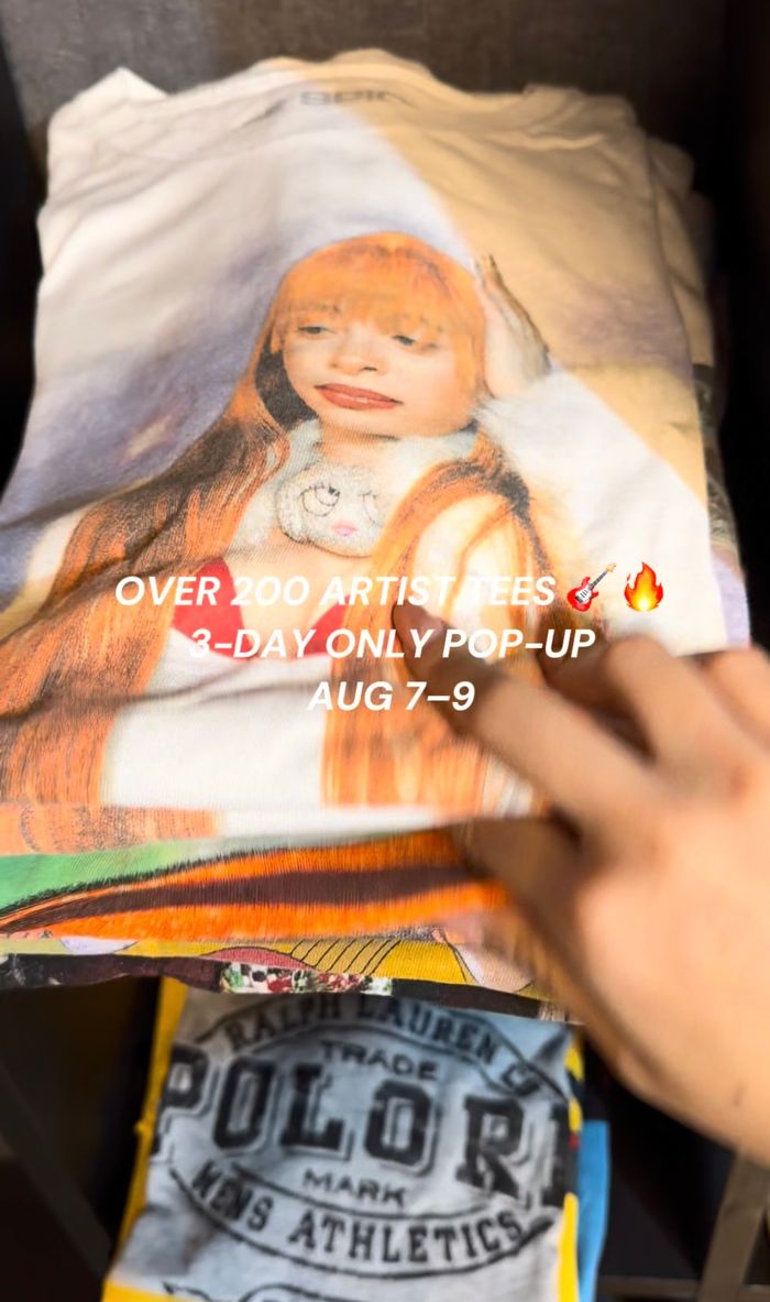 古着Tシャツ300枚越え出店！in渋谷