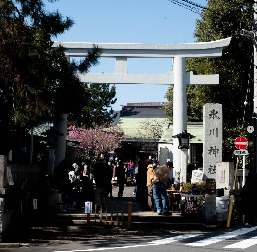 下落合氷川蚤の市
